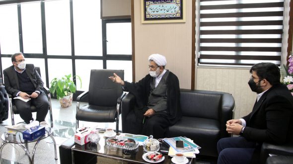 نشست دکتر احمدی به همراه ابراهیم بهمنی شورای بخش سیراف با رئیس سازمان شیلات کشور + عکس