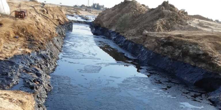 آلودگی نفتی در دیلم به ضایعه زیست محیطی تبدیل شده است